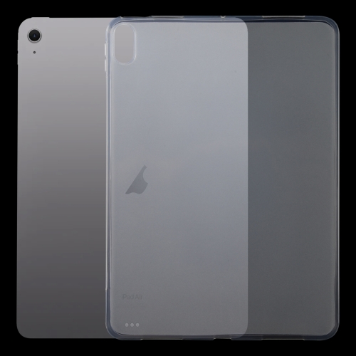 

For iPad Air 11 2024 / 5 / 4 0.75mm Shockproof Outside Glossy Inside Frosted TPU Tablet Case(Transparent)