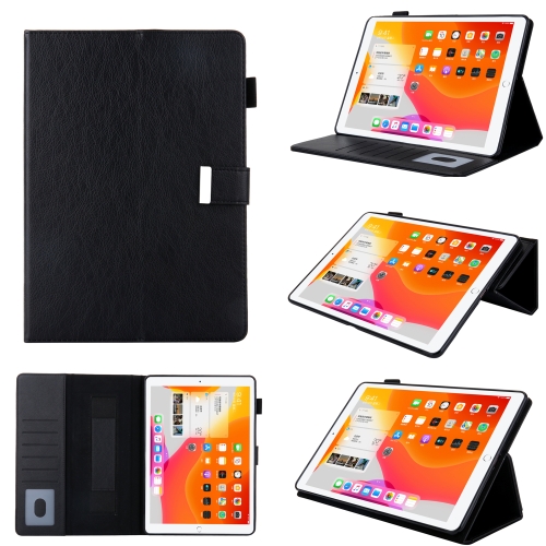 

For iPad Pro 11 2024 Business Style Horizontal Flip Leather Smart Tablet Case with Holder(Black)