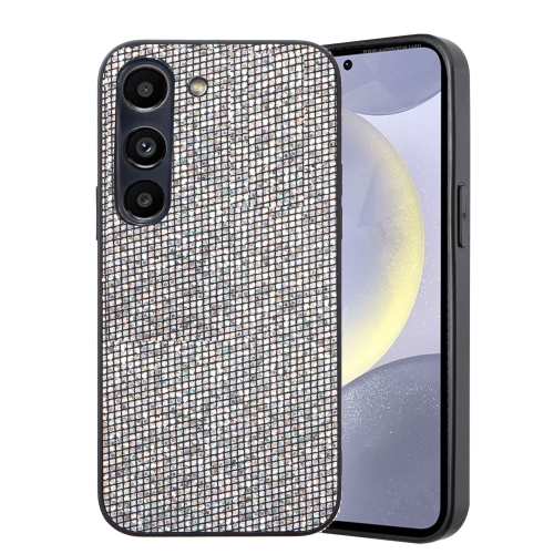 

For Samsung Galaxy S23+ 5G Glitter Powder TPU Hybrid PC Phone Case(Silver)