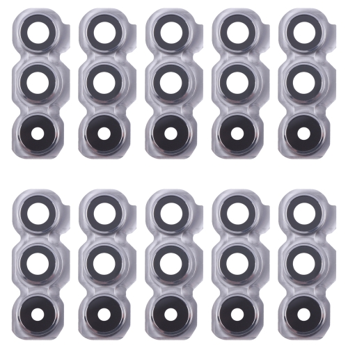 

For Samsung Galaxy A54 SM-A546B 10pcs Original Rear Camera Lens Cover(Silver)