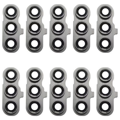 

For Samsung Galaxy S23 FE SM-S711B 10pcs Original Rear Camera Lens Cover(Black)