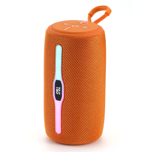 

T&G TG675 Music Pulse Wireless Bluetooth Speaker with LED Light(Orange)