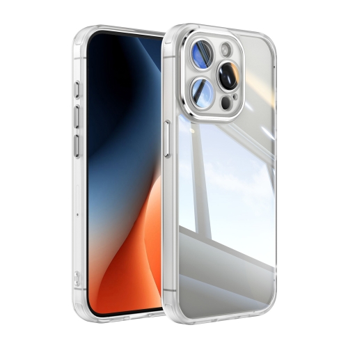 

For iPhone 14 Pro Acrylic Hybrid TPU Armor Shockproof Phone Case(Transparent)