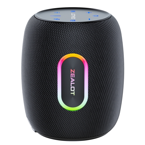 

Zealot S64 Shocking Sound Super Subwoofer Bluetooth Speaker with RGB Light(Black)