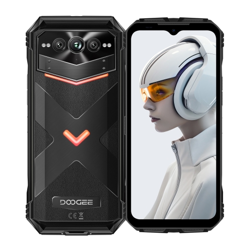 

[HK Warehouse] DOOGEE Vmax Plus 5G Rugged Phone, 16GB+512GB, 6.58 inch Android 14 MediaTek Dimensity 7050 Octa Core, Network: 5G, OTG, NFC(Black)