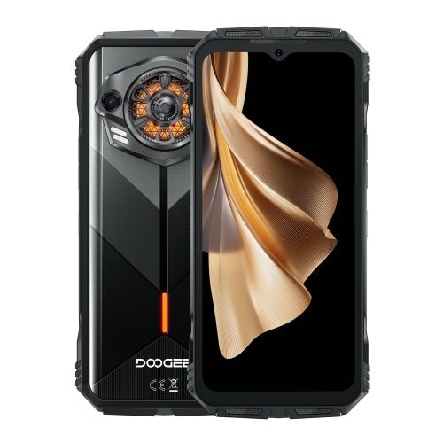 

[HK Warehouse] DOOGEE S PUNK Rugged Phone, 6GB+256GB, 6.58 inch Android 14 Spreadtrum T606 Octa Core, Network: 4G, OTG, NFC(Black)
