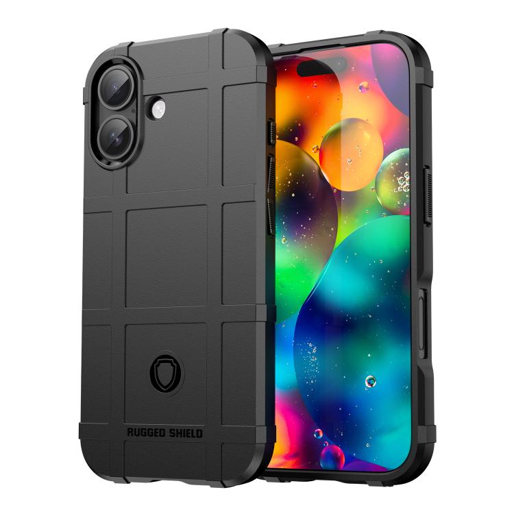 

For iPhone 17 Full Coverage Shockproof TPU Phone Case(Black)