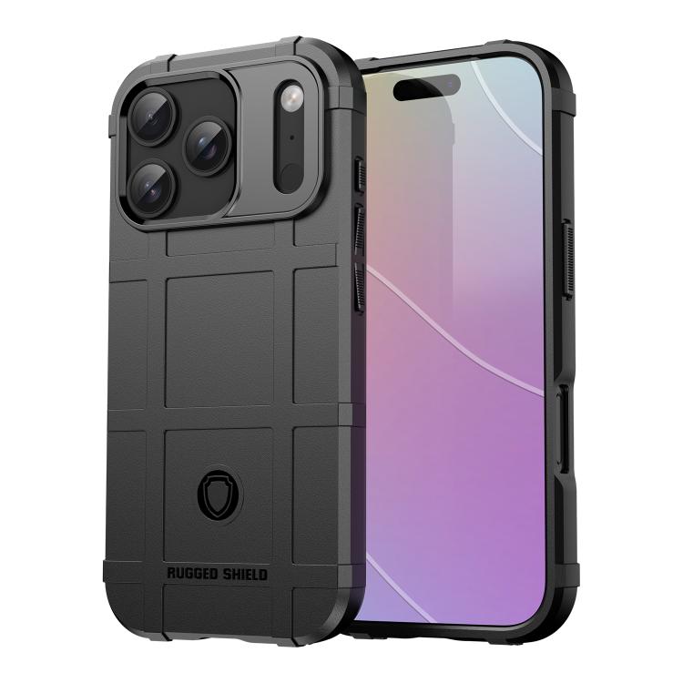 For iPhone 18 Pro Full Coverage Shockproof TPU Phone Case(Black)