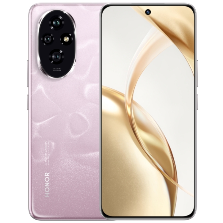 

Honor 200, 16GB+256GB, Screen Fingerprint Identification, 6.7 inch MagicOS 8.0 Snapdragon 7 Gen 3 Octa Core, Network: 5G, NFC, OTG(Pink)