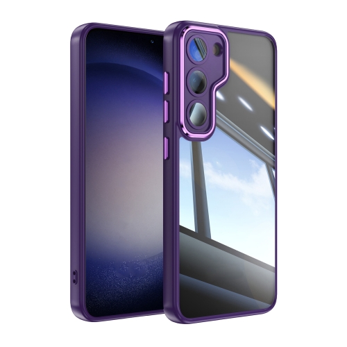 

For Samsung Galaxy S23+ 5G Acrylic Hybrid TPU Armor Shockproof Phone Case(Purple)