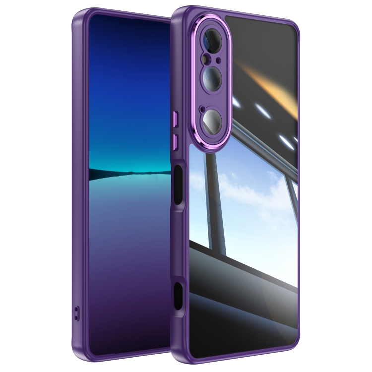 Sony Xperia 1 VI用アクリルハイブリッドTPUアーマー耐衝撃電話