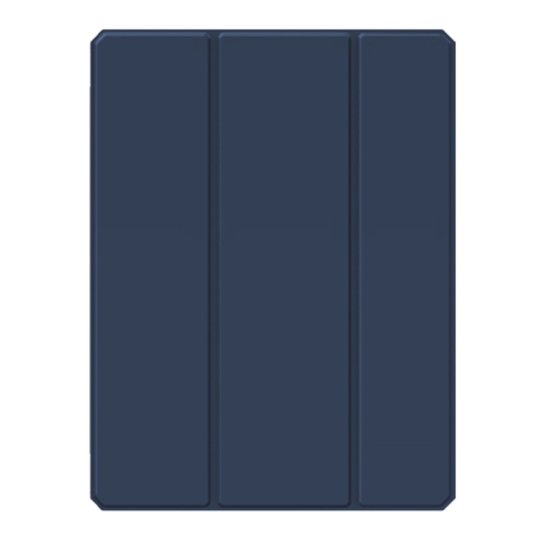 

For iPad Pro 13 2024 Mutural Pinyue Series Smart Leather Tablet Case(Dark Blue)