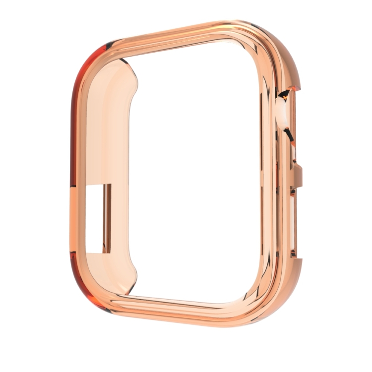 

For Huawei Watch Fit3 Half Pack Hollow TPU Watch Protective Case(Orange)