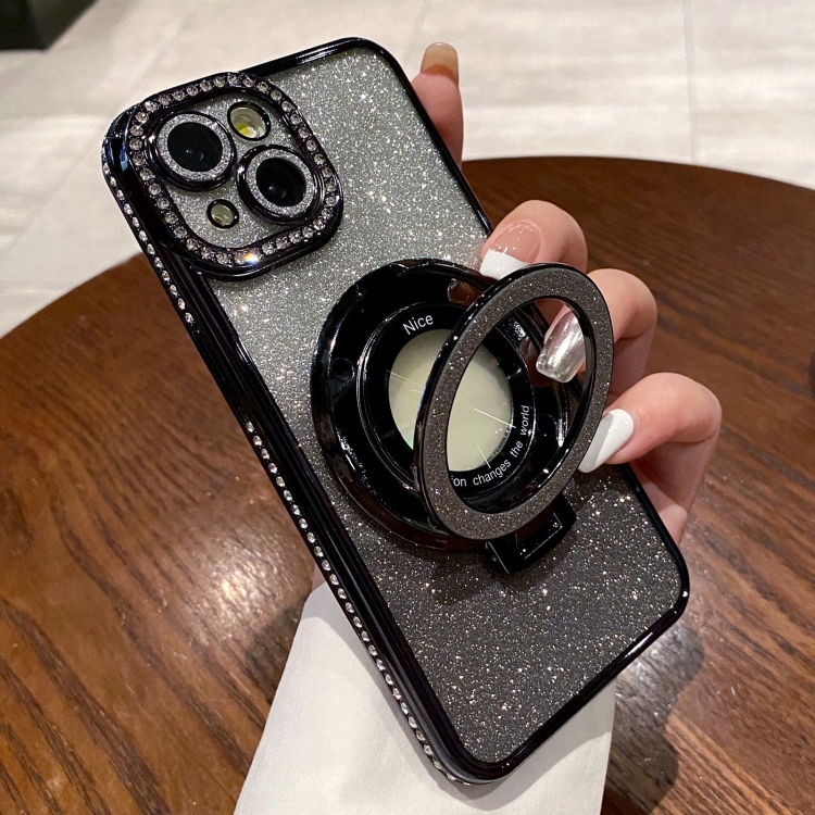 Vitre Arrière De Remplacement Pour IPhone 14 - Noire Avec Support Et NFC, Marque GLOBALSTOCK