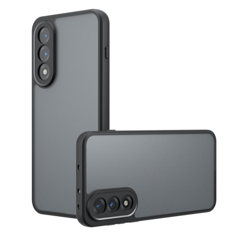 

For OnePlus Ace 5 Ultra / Nord 5 Armor Precise Hole PC Hybrid TPU Phone Case(Frosted Black)