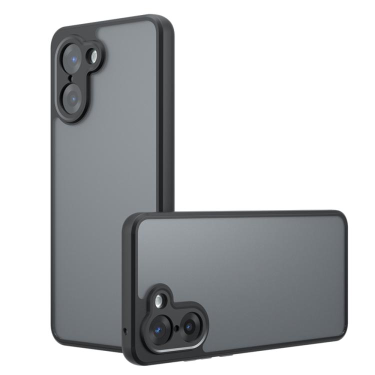 

For OnePlus Ace 5 Racing / Nord CE5 Armor Precise Hole PC Hybrid TPU Phone Case(Frosted Black)