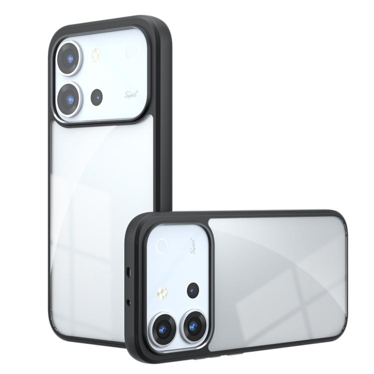 

For vivo S60 / S60 Vitality 5G Armor Big Pore PC Hybrid TPU Phone Case(Transparent)