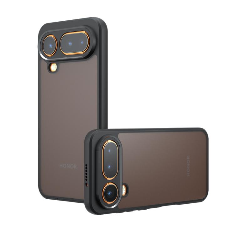 

For Honor Magic8 Pro Air 5G Armor Precise Hole PC Hybrid TPU Phone Case(Frosted Black)