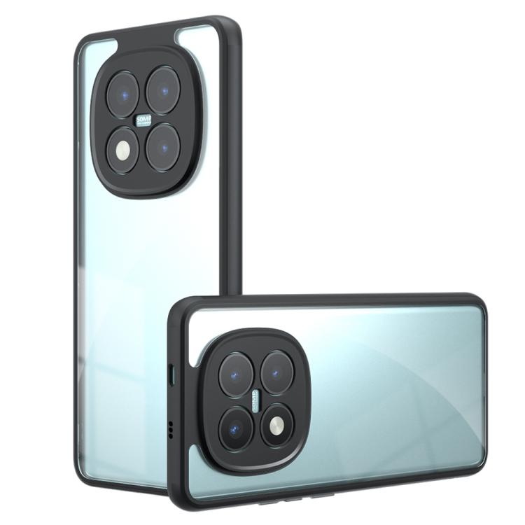 

For Redmi Note 15 Pro+ Global Armor Precise Hole PC Hybrid TPU Phone Case(Transparent)