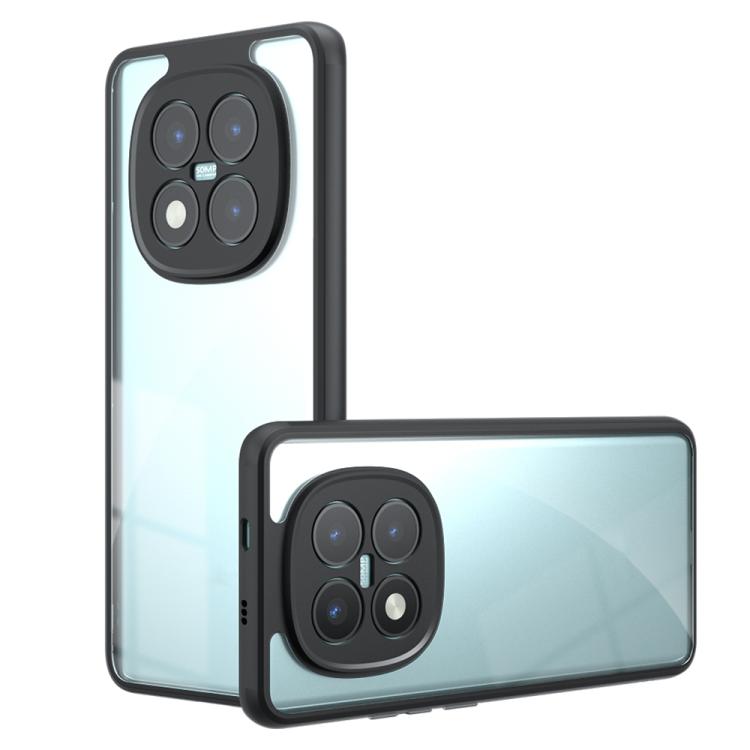 

For Redmi Note 15 Pro 5G Global 163.6mm Armor Precise Hole PC Hybrid TPU Phone Case(Transparent)