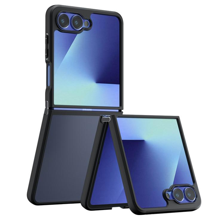 

For Samsung Galaxy Z Flip7 Armor PC Hybrid TPU Phone Case(Frosted Black)