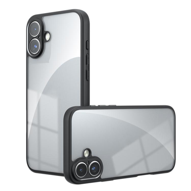 

For iPhone 17 Armor Precise Hole PC Hybrid TPU Phone Case(Transparent)