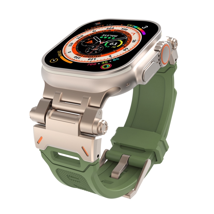 Đối với Apple Watch Series 44mm Dây đeo đồng hồ TPU kết nối bằng