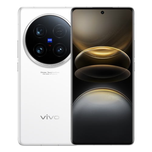 

vivo X100 Ultra, 12GB+256GB, Face ID / Fingerprint Identification, 6.78 inch Android 14 OriginOS 4 Snapdragon 8 Gen 3 Octa Core, OTG, NFC, Network: 5G, Support Google Play(White)