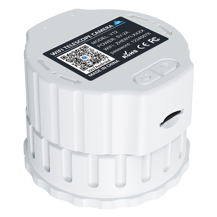 V12 2K WiFi HD telescópio ocular câmera espelho portátil externa