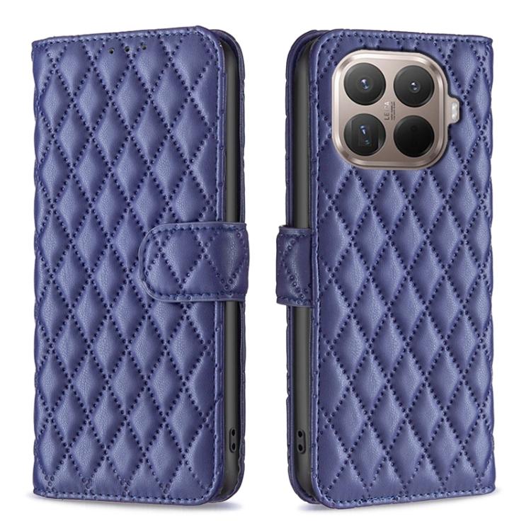 

For Xiaomi 15T Pro 5G Diamond Lattice Wallet Flip Leather Phone Case(Blue)