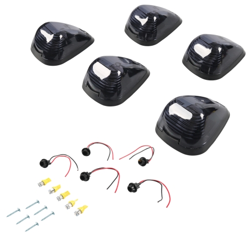 

5pcs / Set Car LED Roof Marker Light for Ford(Smoky)