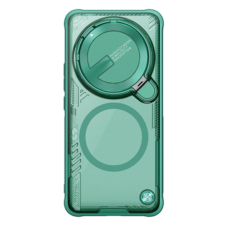 

For Xiaomi 14 Ultra NILLKIN Ice Air Prop Series MagSafe Magnetic Cover Version Phone Case(Green)