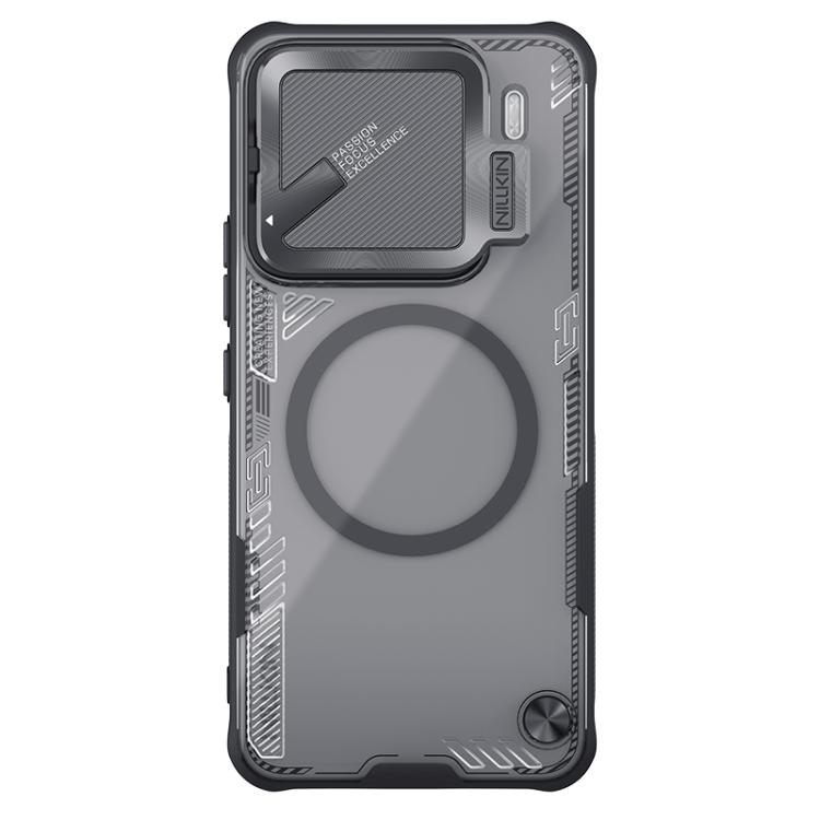 

For Xiaomi 15 Pro NILLKIN Ice Air Prop Series MagSafe Magnetic Cover Version Phone Case(Black)