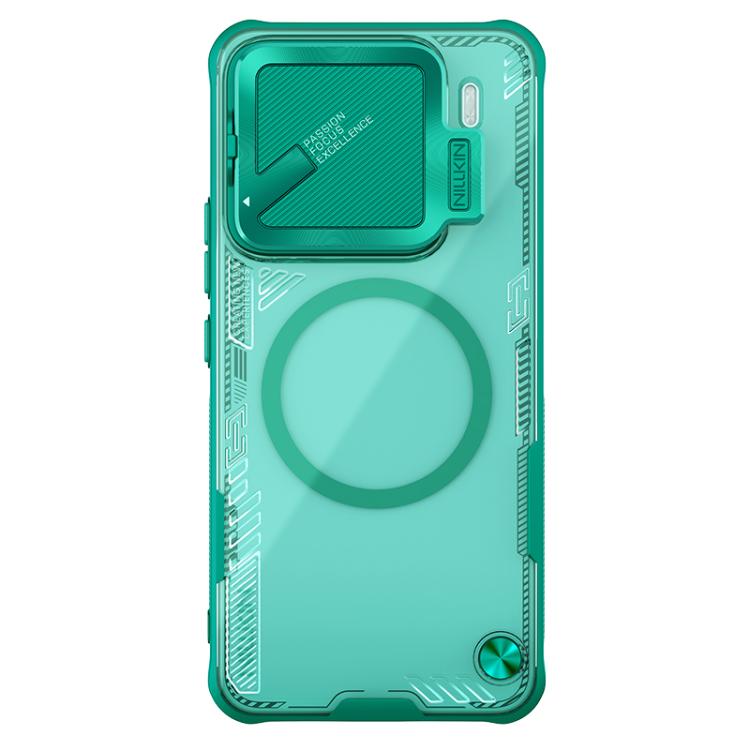 

For Xiaomi 15 Pro NILLKIN Ice Air Prop Series MagSafe Magnetic Cover Version Phone Case(Green)