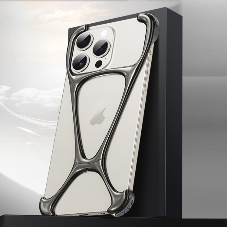 Coque Bumper Métal Pour IPhone 14 - Alliage D'aluminium - Protection Airbag Intégrée - Léger Et Dissipateur De Chaleur