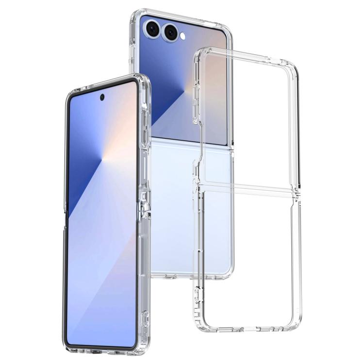 For Galaxy Z Flip8 5G Scratchproof Acrylic TPU Phone Case(Transparent)