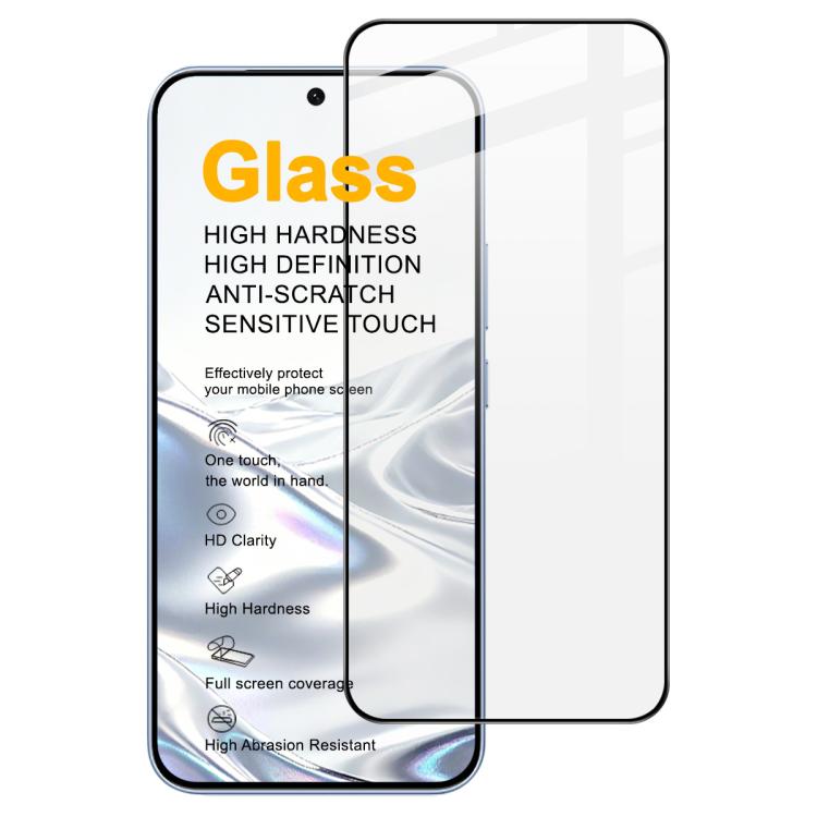 

For vivo iQOO Z11 5G imak 9H Surface Hardness Full Screen Tempered Glass Film Pro+ Series