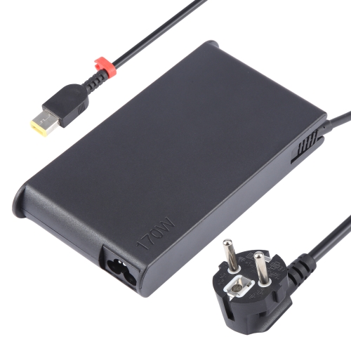 

170W 20V 8.5A Laptop Notebook Power Adapter For Lenovo Big Square USB, Plug:EU Plug