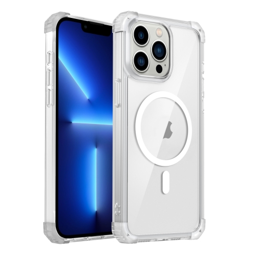 

For iPhone 13 Pro Transparent MagSafe Magnetic Phone Case(Transparent)