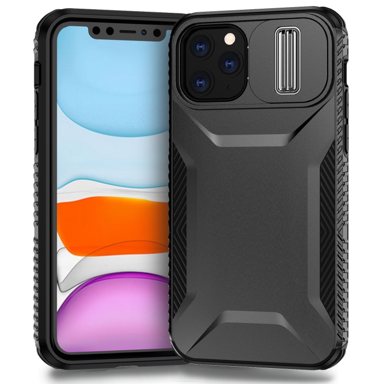 

For iPhone 11 Pro Sliding Camshield Phone Case(Black)