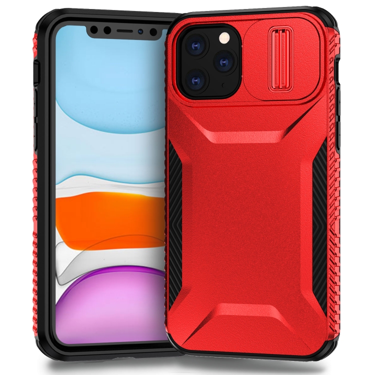 

For iPhone 11 Pro Sliding Camshield Phone Case(Red)