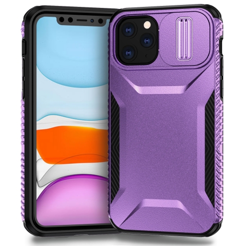 

For iPhone 11 Pro Sliding Camshield Phone Case(Purple)