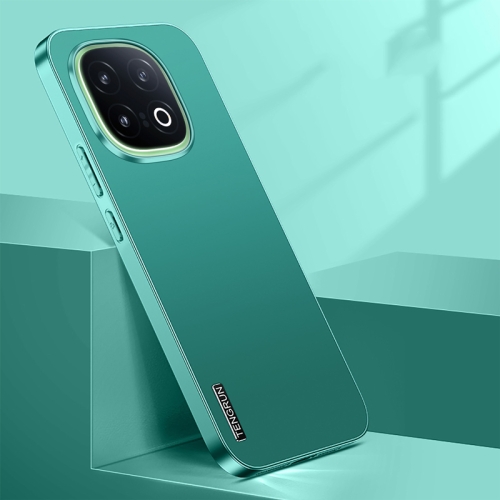 

For vivo iQOO 13 Streamer Series Micro Frosted Metal Paint PC Phone Case(Alpine Green)