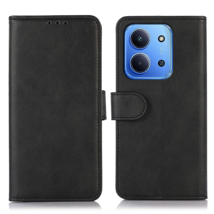 

For Redmi 15C 5G / 4G EU 173mm Cow Texture Leather Phone Case(Black)