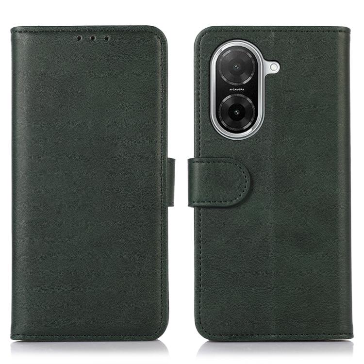 

For Redmi A5 4G 173.3mm Cow Texture Leather Phone Case(Green)