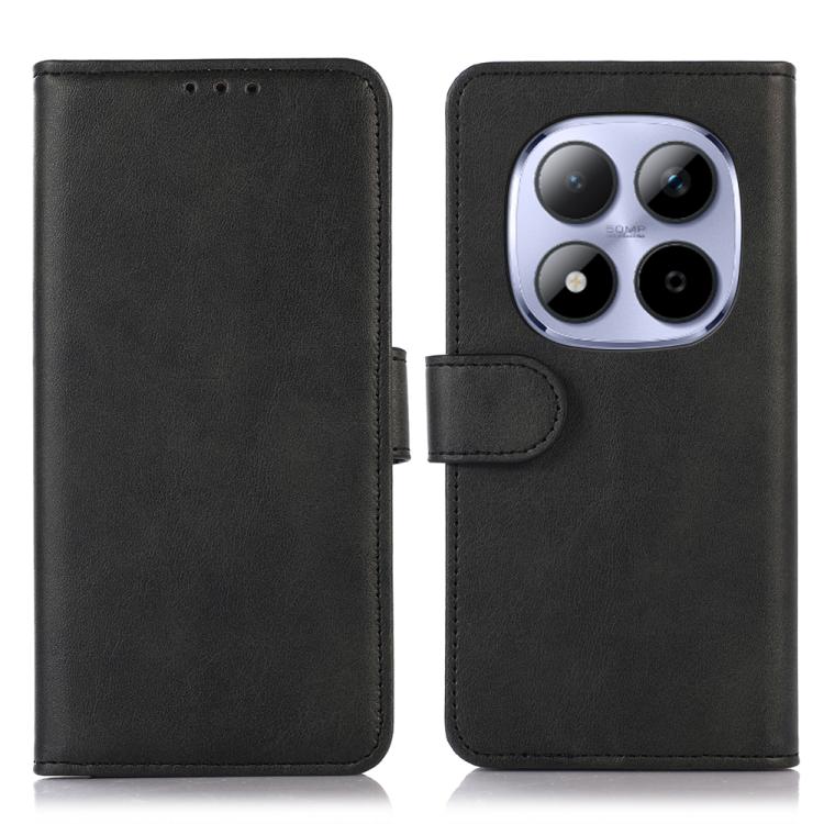 

For Redmi Note 15 Pro+ 5G Global 163.3 Cow Texture Leather Phone Case(Black)
