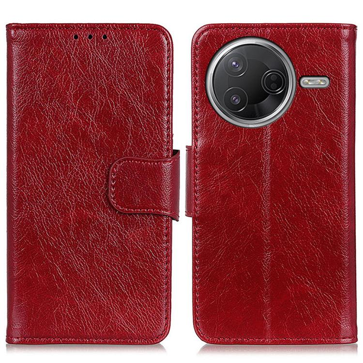 

For Redmi K80 / K80 Pro Nappa Texture Horizontal Flip Leather Phone Case(Red)