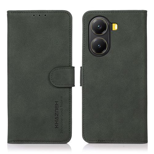 

For Redmi Turbo 4 KHAZNEH Matte Texture Leather Phone Case(Green)