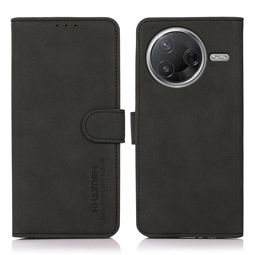 

For Redmi K80 / K80 Pro KHAZNEH Matte Texture Leather Phone Case(Black)
