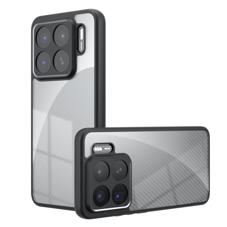 

For Xiaomi 15S Pro Armor Precise Hole PC Hybrid TPU Phone Case(Transparent)